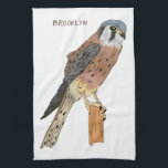 Linge De Cuisine Illustration d'oiseau américain Kestrel<br><div class="desc">Illustration American Kestrel pour les amateurs d'oiseaux.</div>