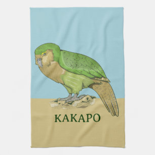 Linge De Cuisine Illustration Kakapo