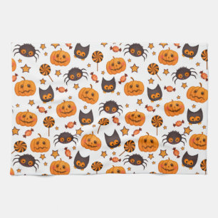 Linge De Cuisine Illustration mignonne de motif de Halloween