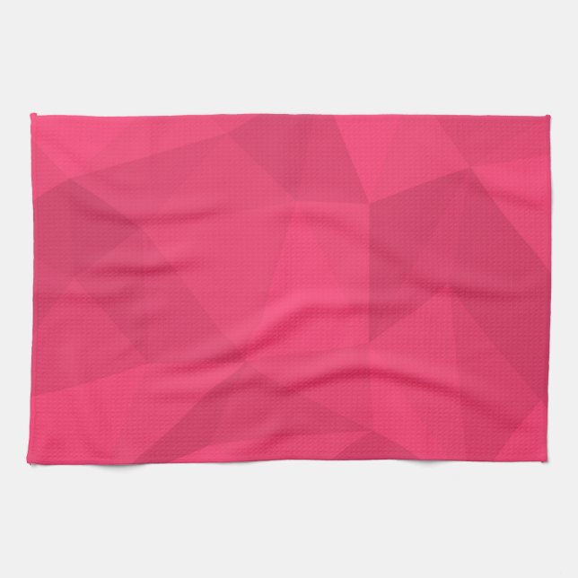 Linge De Cuisine Illustration triangle rose, cool, unique, tendance (Horizontal)