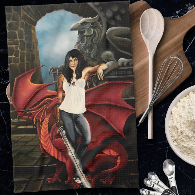 Linge De Cuisine Imaginaire urbain de Red Dragon (Créateur téléchargé)