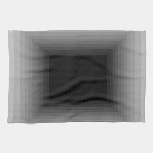 Linge De Cuisine Immergé dans la conception grise CricketDiane (Horizontal)