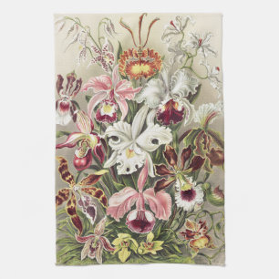 Linge De Cuisine Impression botanique vintage d'orchidée par Ernst 