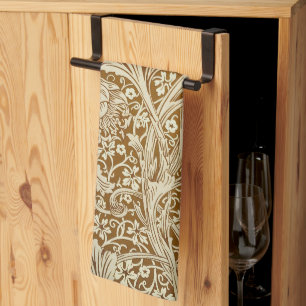 Linge De Cuisine Impression d'art floral vintage Arcadia de William