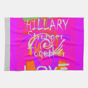 Linge De Cuisine Impression d'art Hillary Inspiration en rose