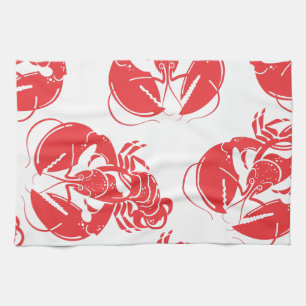 Linge De Cuisine impression de homard