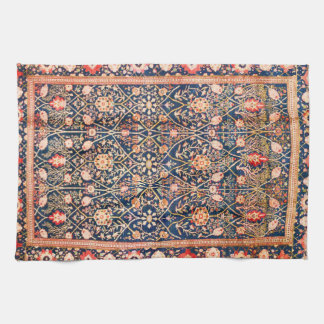 Linge De Cuisine Impression de tapis de soie persan