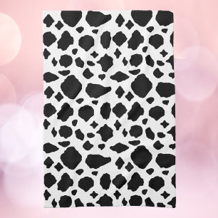 Linge De Cuisine Impression vache motif animal noir blanc