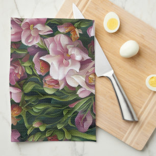 Linge De Cuisine Impressions fleurs sauvages
