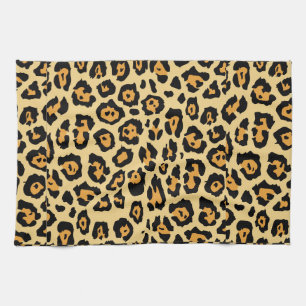 Linge De Cuisine Imprimé animalier léopard