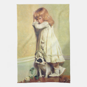 Linge De Cuisine In Disgrace de Charles Burton Barber, Vintage Art
