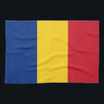 Linge De Cuisine Indicateur Roumanie<br><div class="desc">Drapeau patriotique de Roumanie.</div>