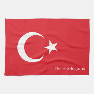 Linge De Cuisine Indicateur Turquie de nom personnalisé