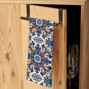 Linge De Cuisine Indigo Azulejo Bleu Portugais Lisbonne Talavera