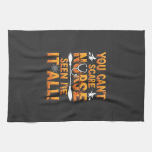 Linge De Cuisine Infirmière d'Halloween a tout vu Design_1
