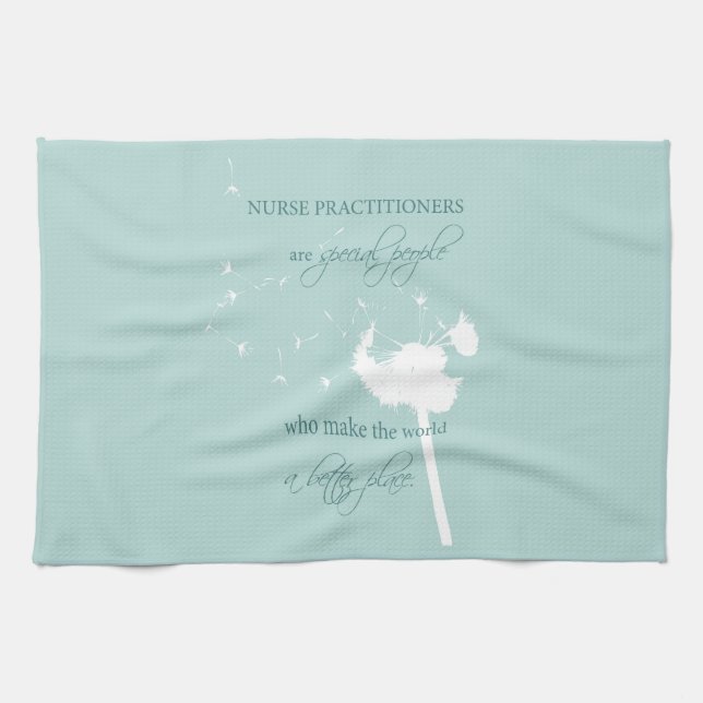 Linge De Cuisine Infirmière Spécialisée Dandelion (Horizontal)