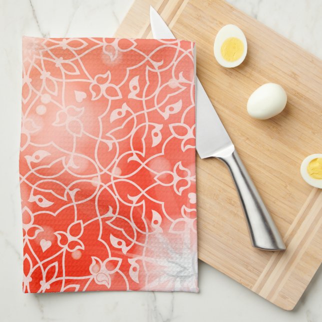 Linge De Cuisine Inspiration Mandala 7 (Quart Plié)