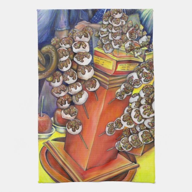 Linge De Cuisine Intersection de l'espace et du commerce (Vertical)