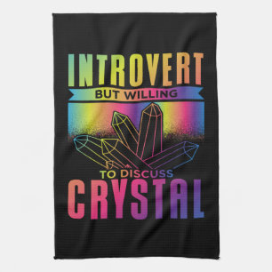 Linge De Cuisine Introvertir mais volonté de discuter Crystal