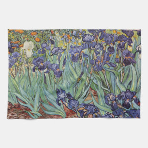 Linge De Cuisine Iris de Van Gogh Peinture Impressionniste