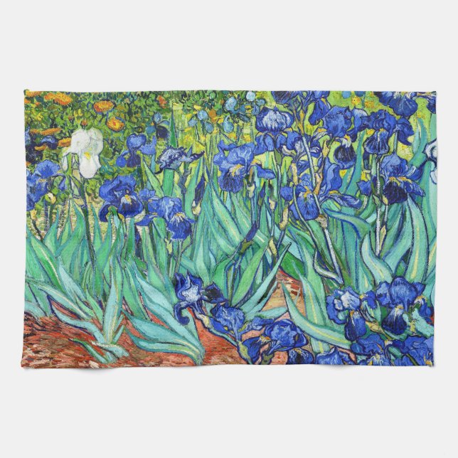 Linge De Cuisine Iris par Vincent van Gogh (Horizontal)