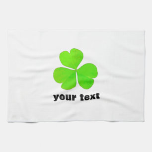Linge De Cuisine ~Irish Clover~ TOWEL, CUSTOMISEZ-LE !
