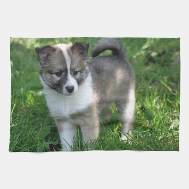 Linge De Cuisine Islandhund (Horizontal)