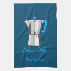 Linge De Cuisine Italien Moka
