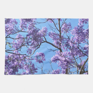 Linge De Cuisine Jacaranda Blossoms