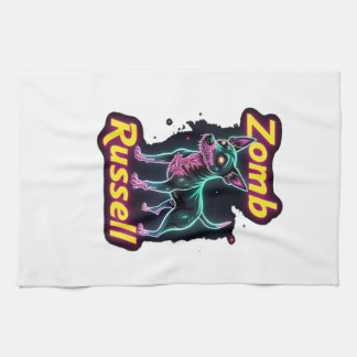 Linge De Cuisine Jack Russell Terrier JRT Zombie Dog Halloween Esse