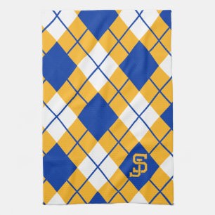 Linge De Cuisine Jacquard de Spartans d'état de San Jose