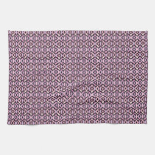 Linge De Cuisine Jacquard rose et noir