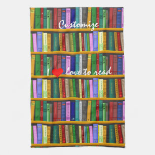 Linge De Cuisine J'adore lire Livres Thunder_Cove