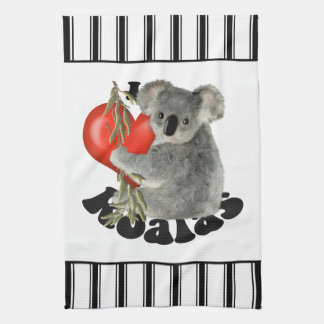 Linge De Cuisine J'aime des koala