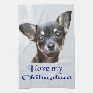 Linge De Cuisine J'aime mon chihuahua