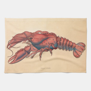 Linge De Cuisine James Sowerby Homard serbé