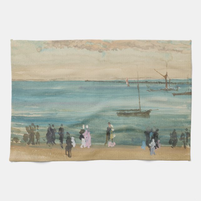 Linge De Cuisine James Whistler - Southend Pier (Horizontal)