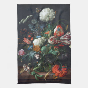 Linge De Cuisine Jan Davidsz de Heem Vase des fleurs