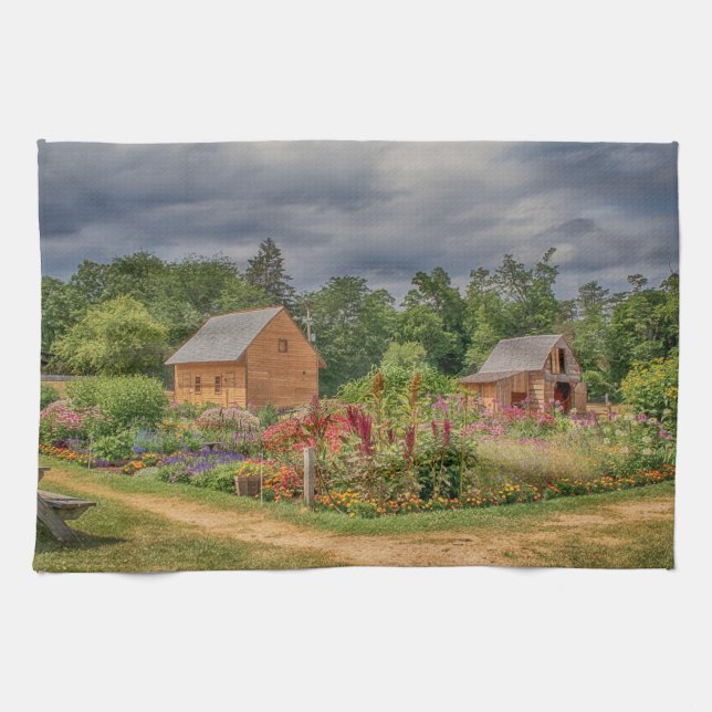 Linge De Cuisine Jardin dans les Adirondacks (Horizontal)