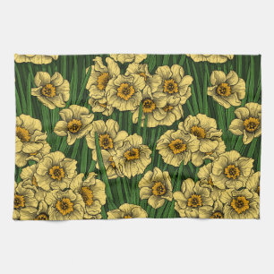 Linge De Cuisine Jardin de la jonquille