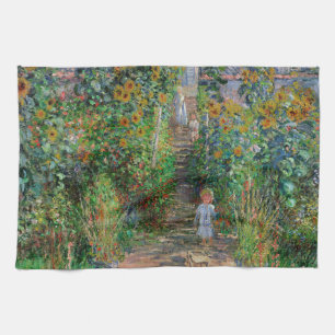 Linge De Cuisine Jardin de Monet Vetheuil Impressionim Peinture