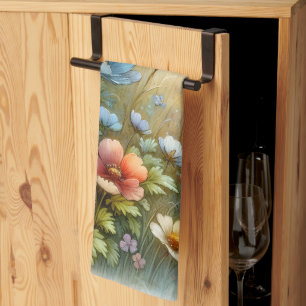 Linge De Cuisine Jardin de papillons de la prairie fleurie