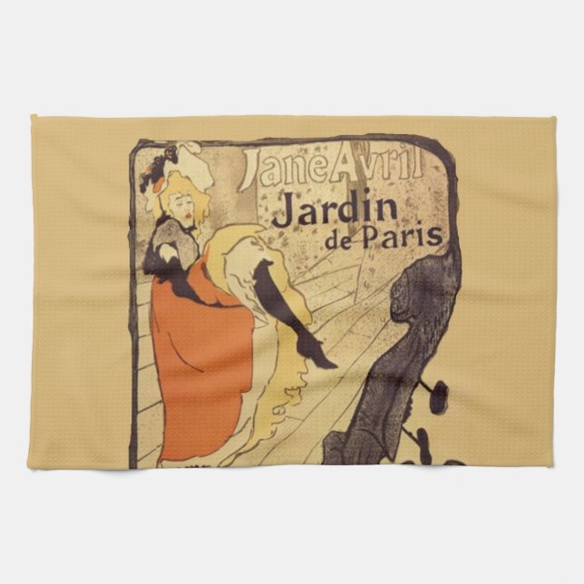 Linge De Cuisine Jardin de Paris - Toulouse-Lautrec (Horizontal)