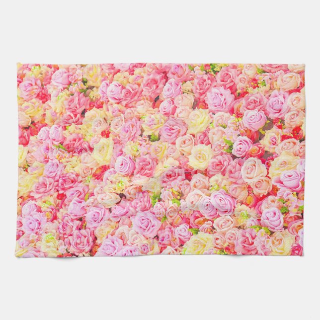 Linge De Cuisine Jardin de roses (Horizontal)