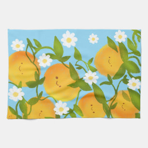 Linge De Cuisine Jardin des Oranges d'été