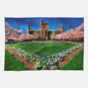 Linge De Cuisine Jardin du château de Smithsonian Les fleurs de cer