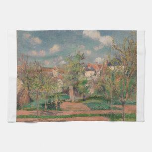 Linge De Cuisine Jardin en plein soleil, Camille PIssarro, 1876
