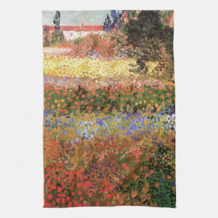 Linge De Cuisine Jardin fleuri par Vincent van Gogh