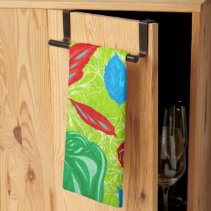 Linge De Cuisine Jardin Fleuri Vibrant