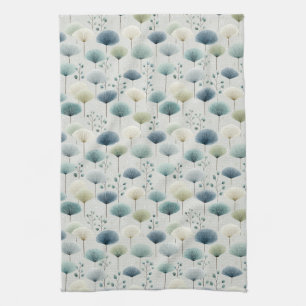 Linge De Cuisine Jardin Floral de Pluie Serein (5)